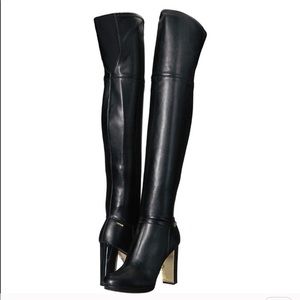 Calvin Klein Pammie Thigh High Over The Knee Boots